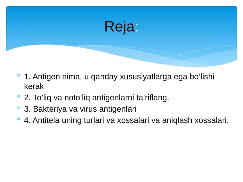 Antigen va Antitela 2
