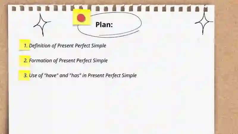 Present perfect simple 2
