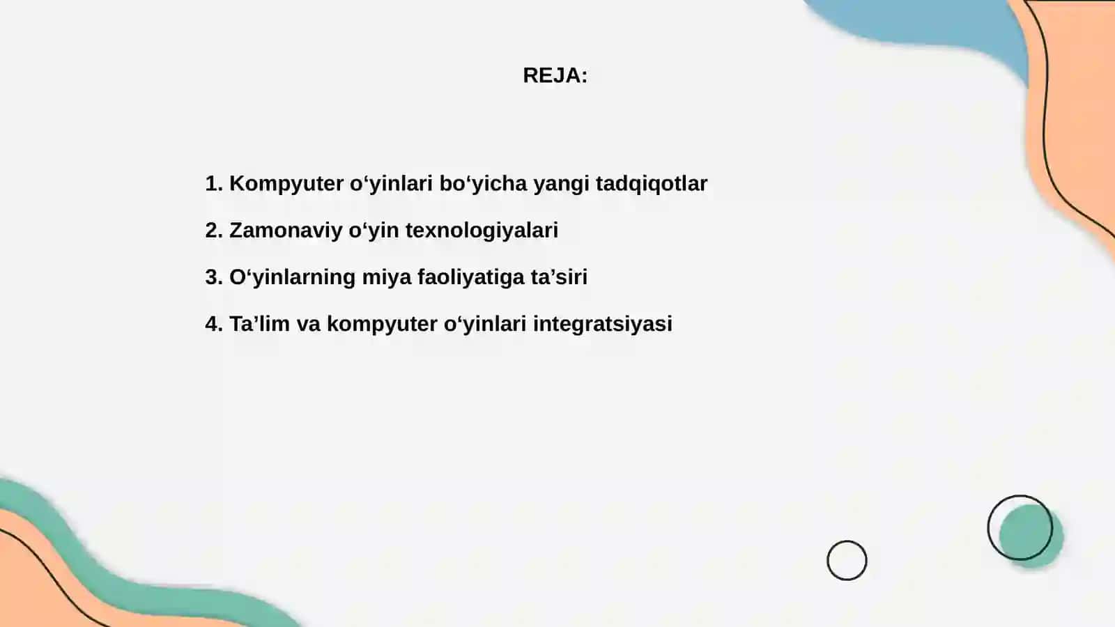 Kompyuter o‘yinlariga yangi tadqiqotlar 2