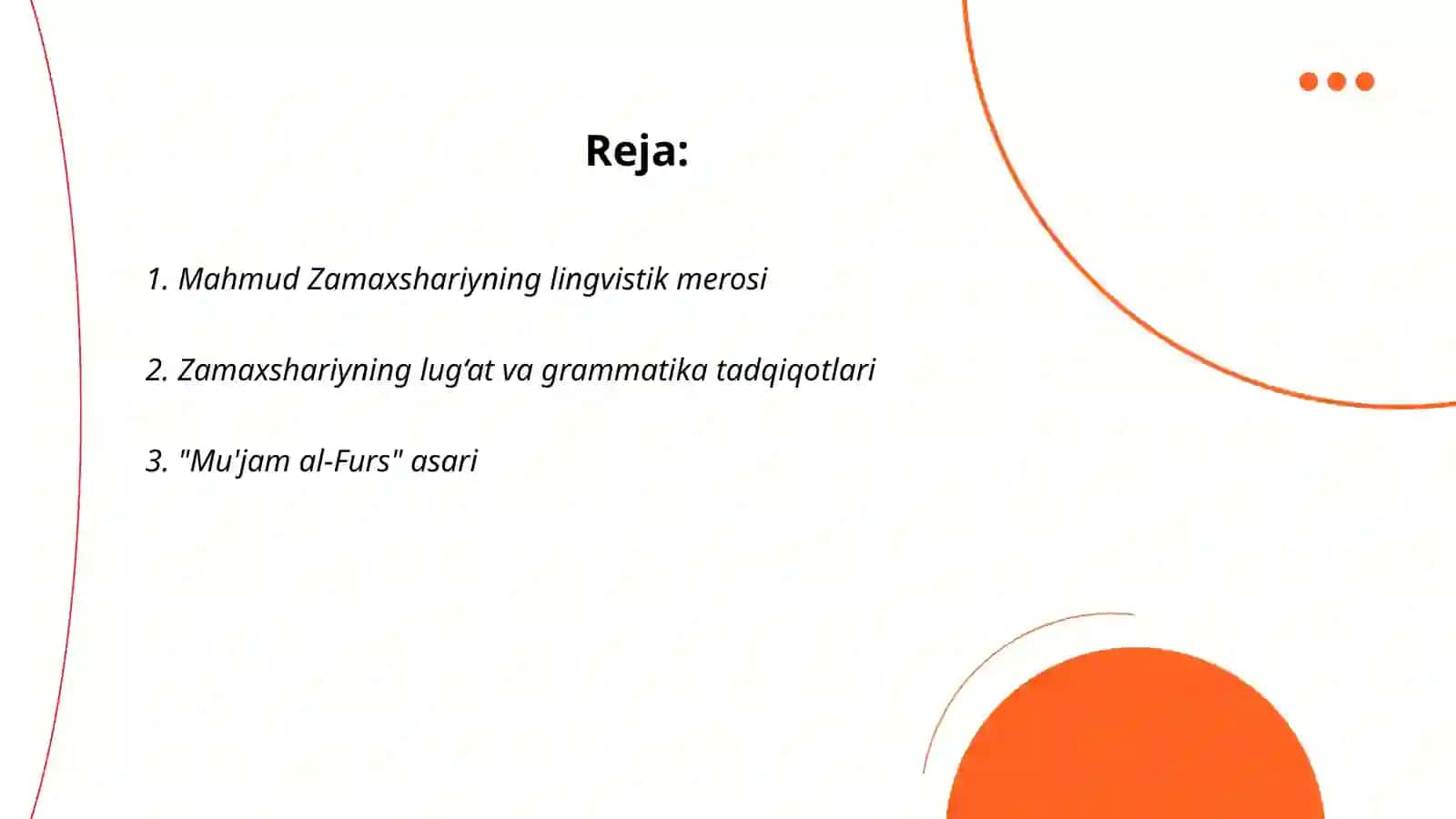 Mahmud Zamaxshariyning linvistik merosi 2