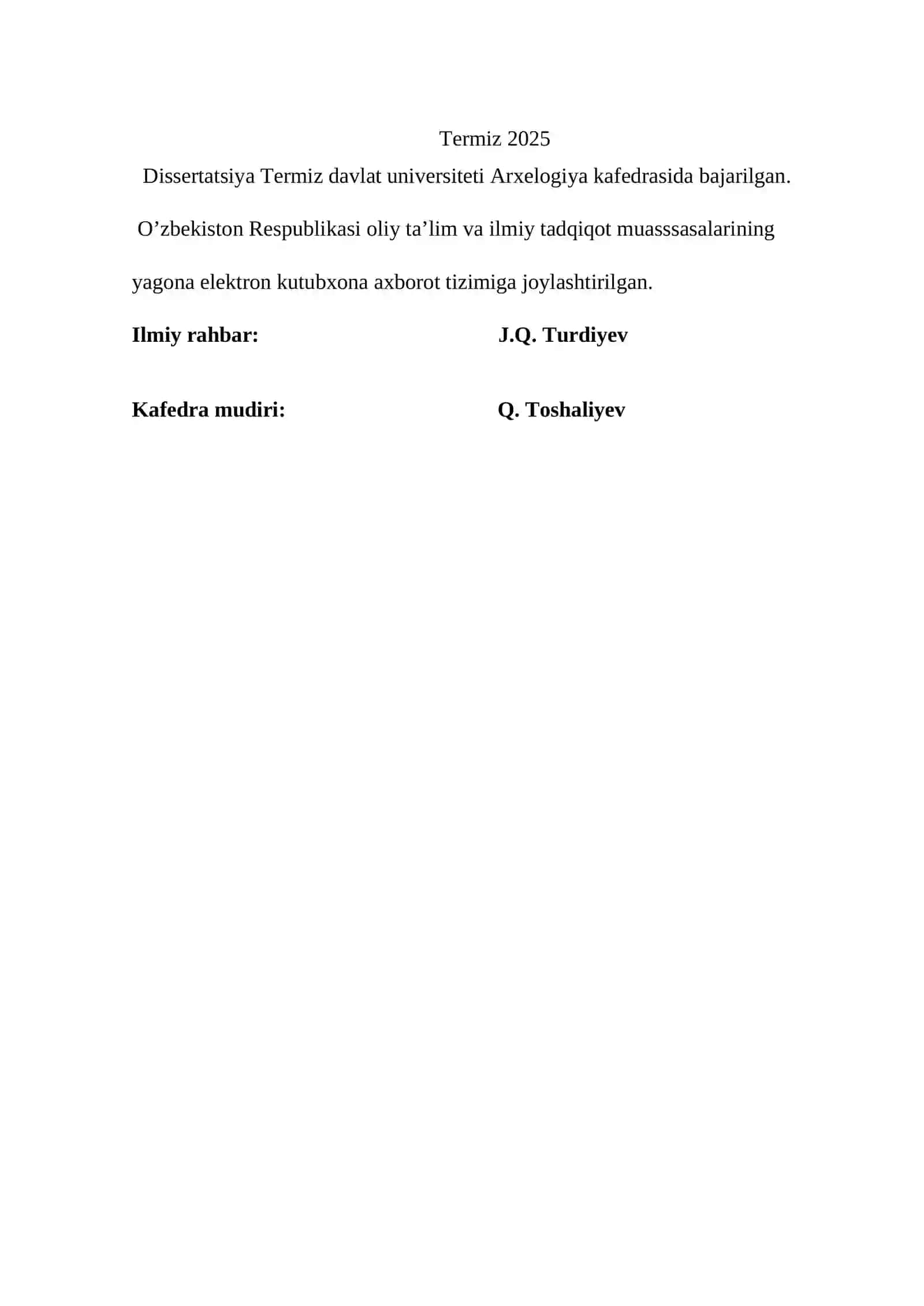 ARXEOZOOLOGIK MANBALARNING O‘RNI 2