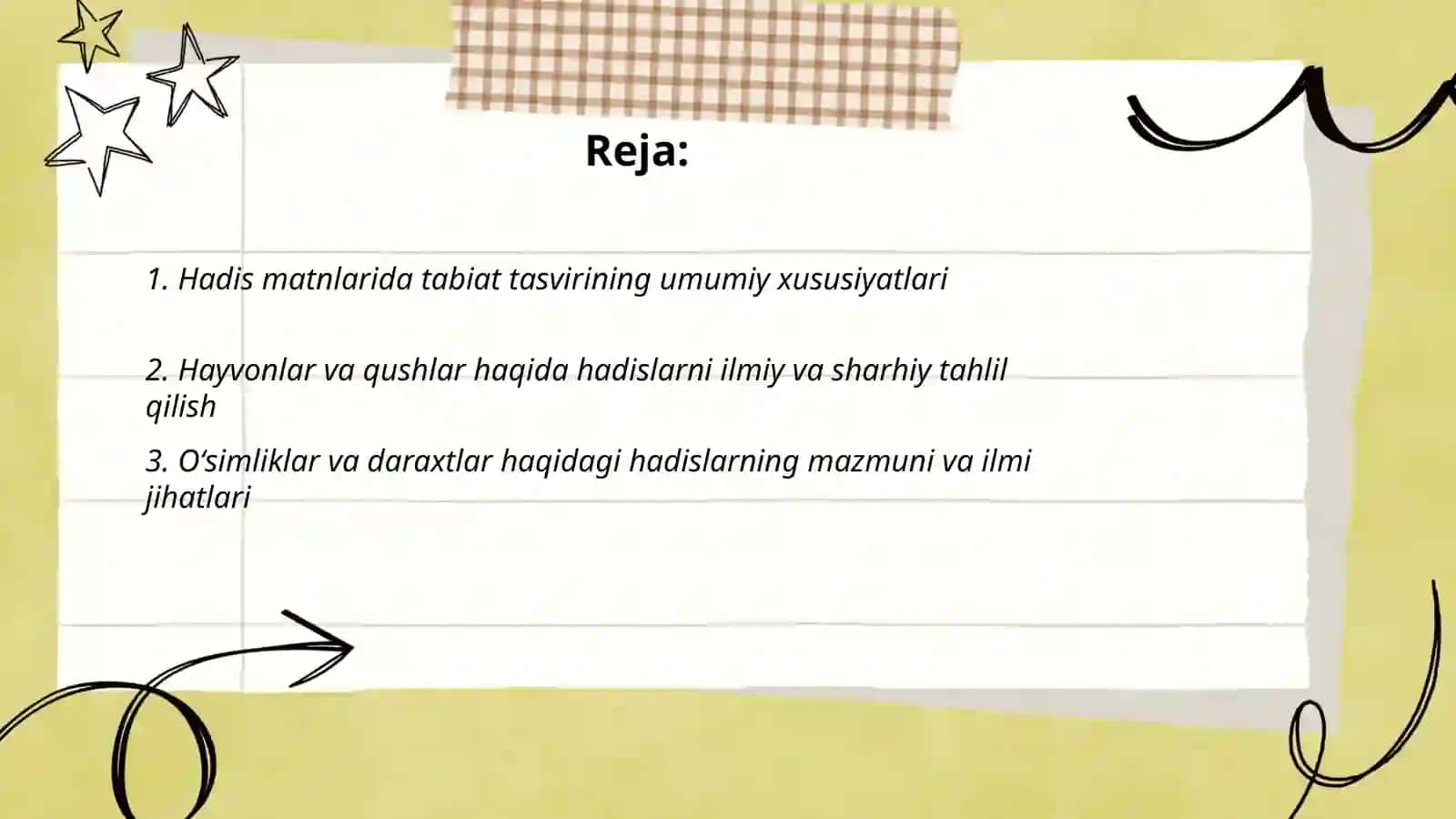 Tabiatga oid bandlarni oʻrganish 2