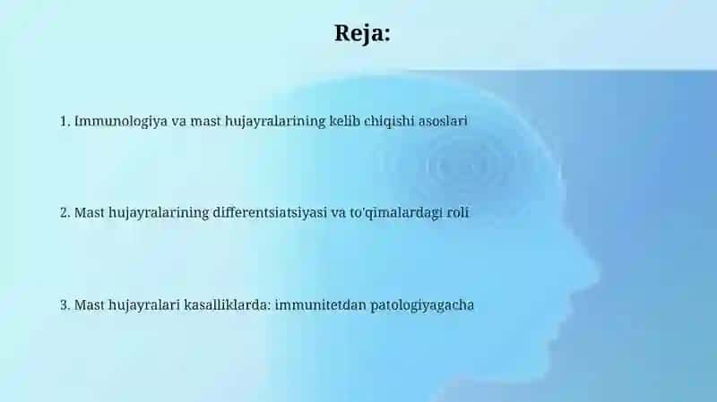 Immunalogiya uning osma hujayralari kelib chiqishidagi ahamyati 2