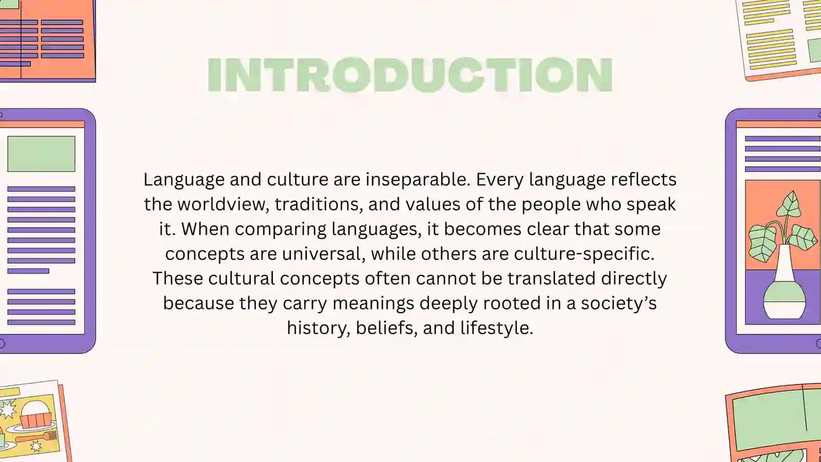 CULTURAL “CONCEPTS”IN COMPARABLE LANGUAGES 2