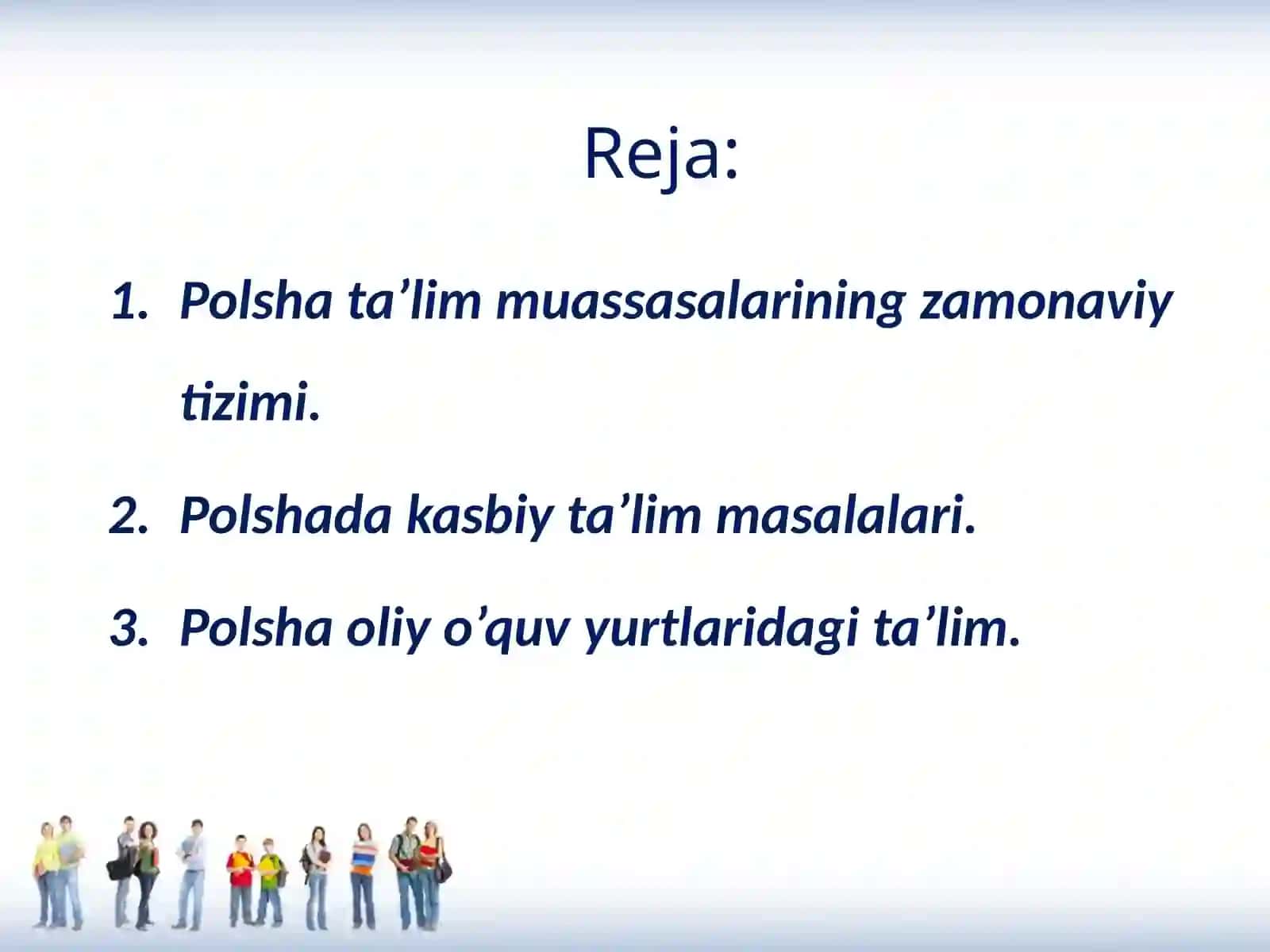 Polshada tələbə təlimi 2
