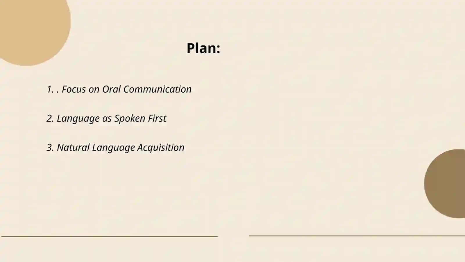 Main features of Direct method 2