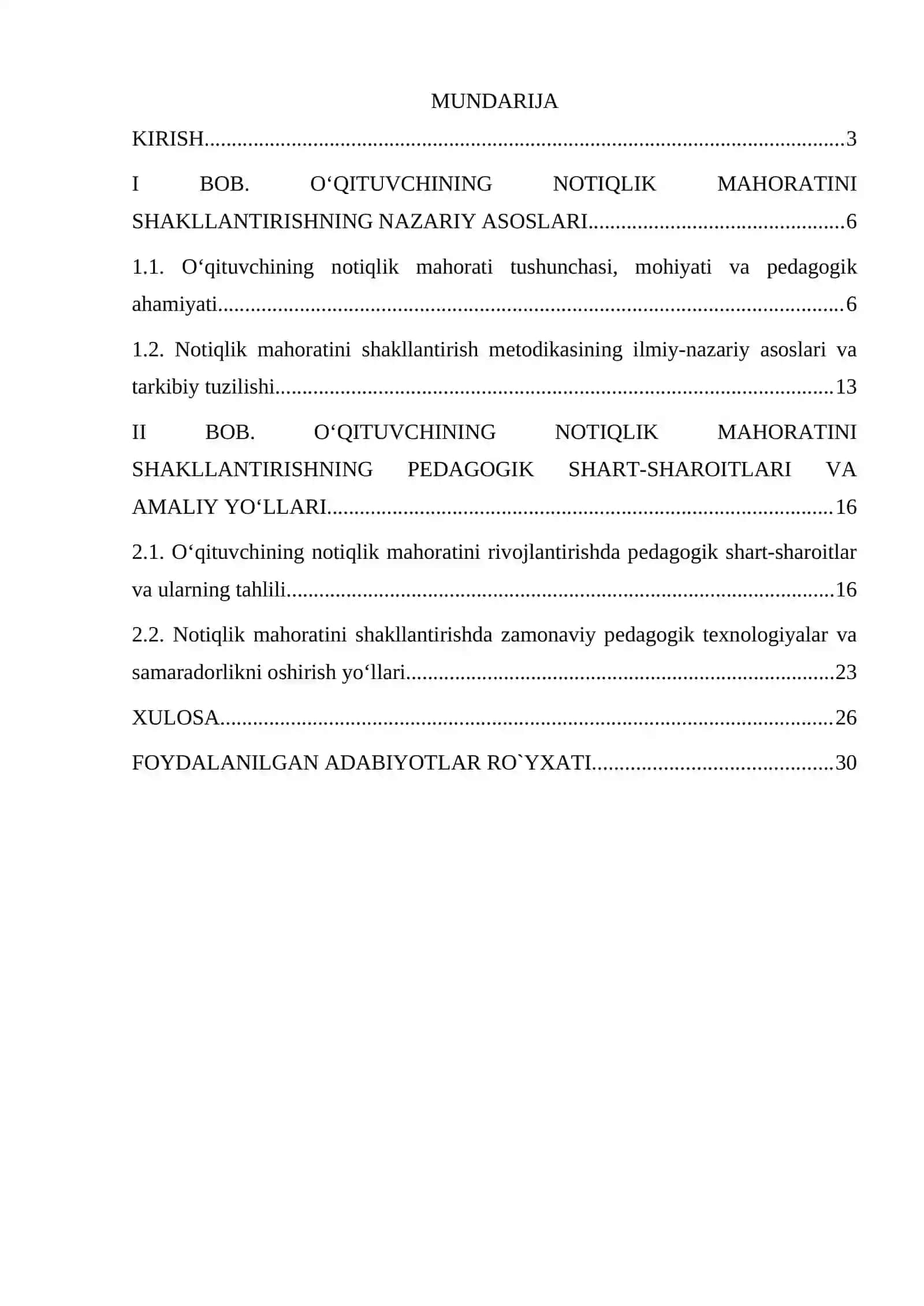 O'QITUVCHINING NOTIQLIK MAHORATINI SHAKLLANTIRISH METODIKASI VA PEDAGOGIK SHART-SHAROITLARI 2