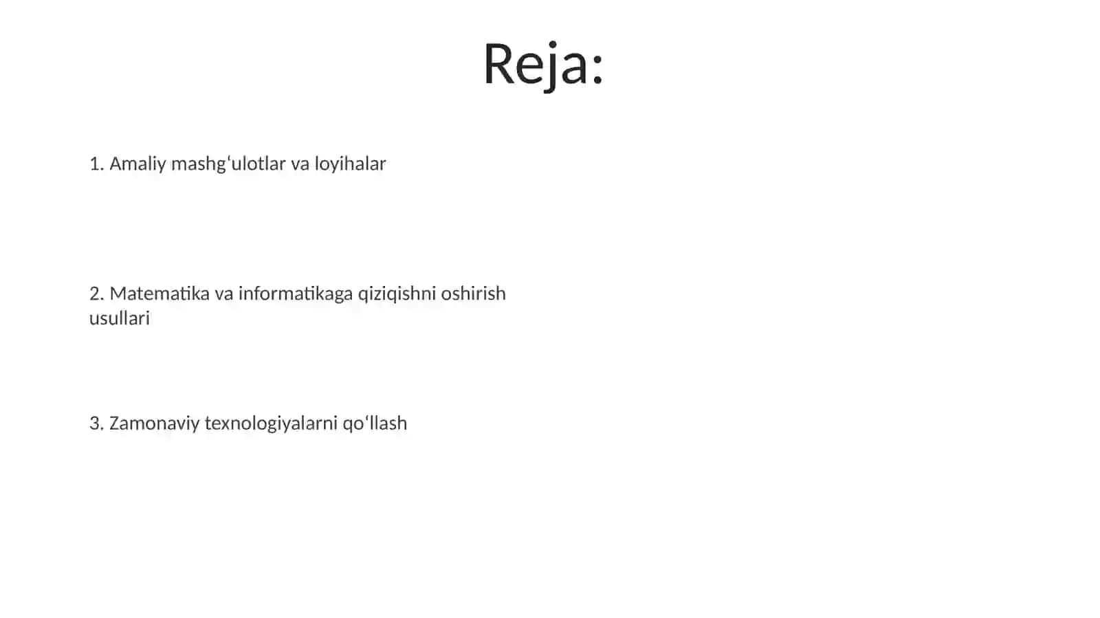 Oʻquvchilarni matematika va informatika darslariga qiziqtirish usullari 2