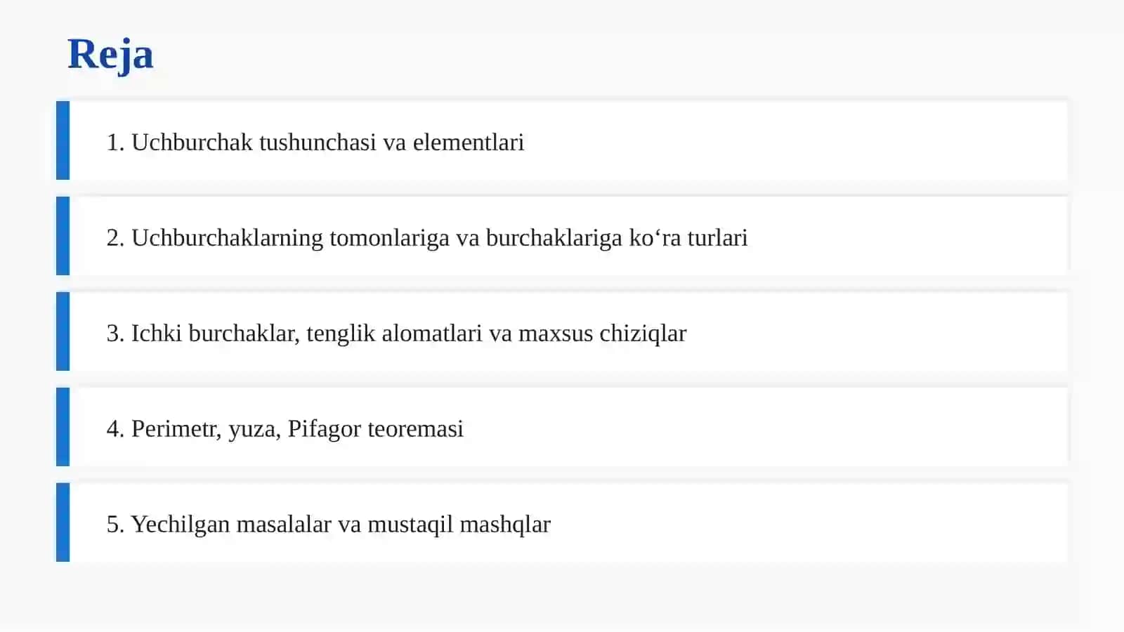 UCHBURCHAKLAR VA ULARNING ASOSIY XOSSALARI 2