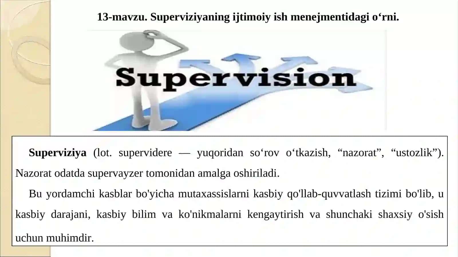 Superviziyalash 2