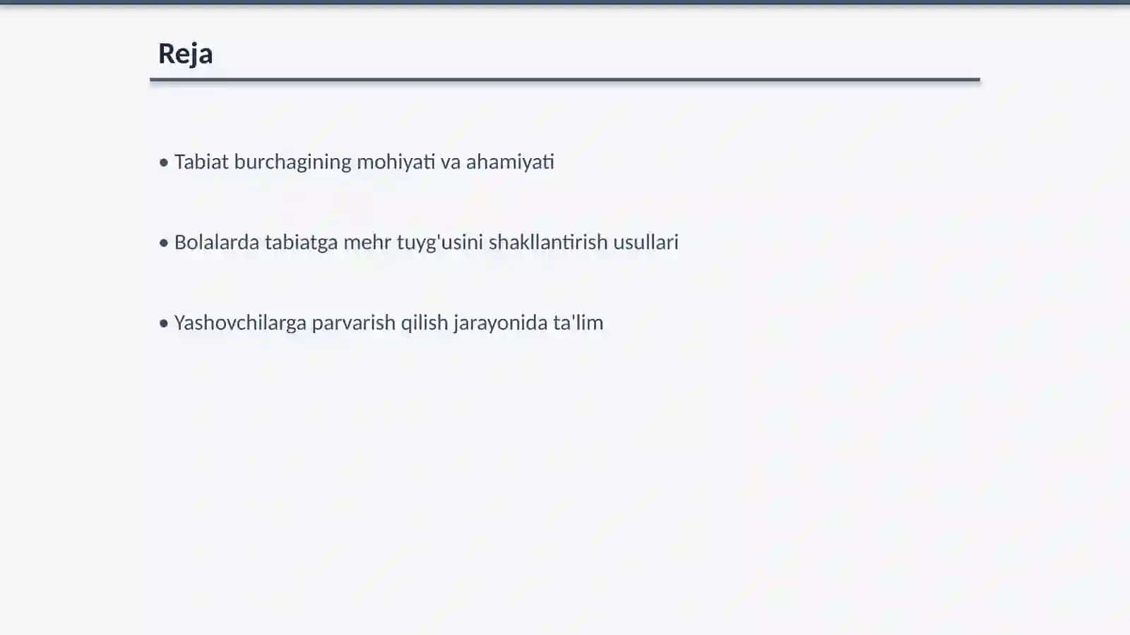 Bolalarda tabiat burchagida yashovchilarga parvarish qilishga o'rgatish orqali tabiatga mehr tuyg'uni tarbiyalash 2