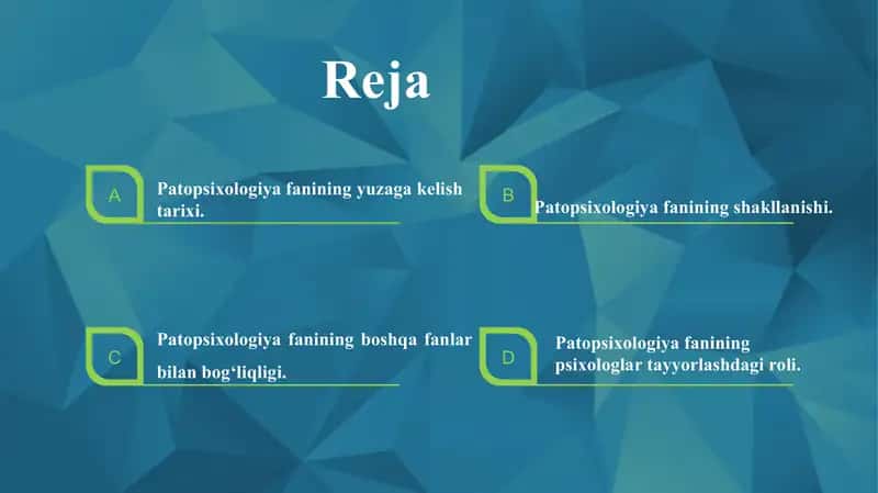 Patopsixologiya fanining yuzaga kelishi tarixi, fan sifatida shakllanishi va boshqa fanlar bilan bog‘liqligi 2