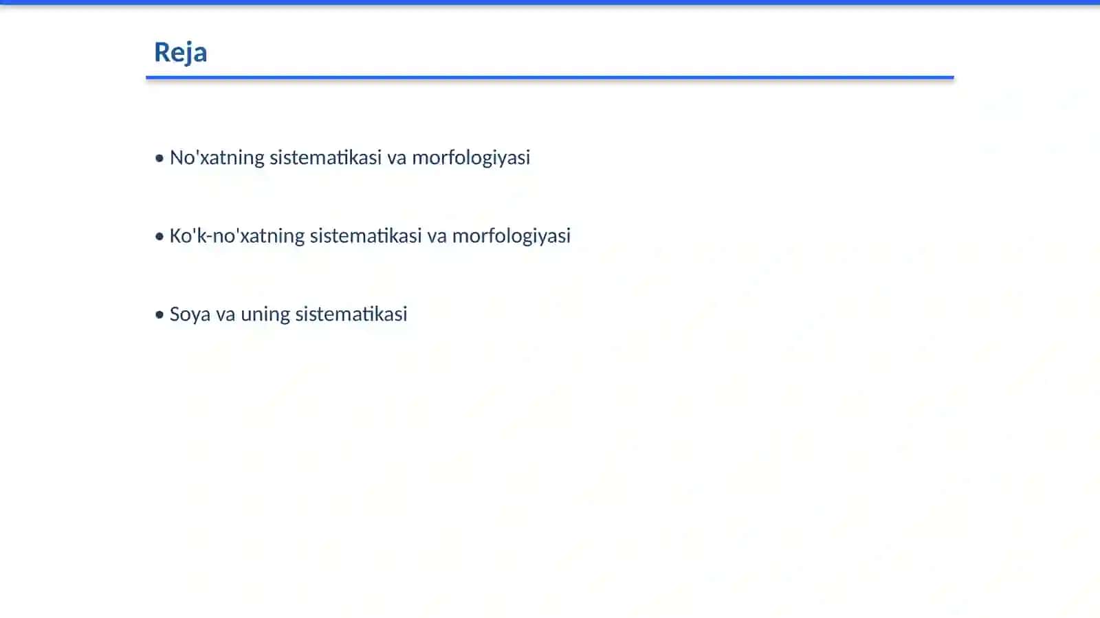 No'xatning sistematikasi va morfologiyasi 2