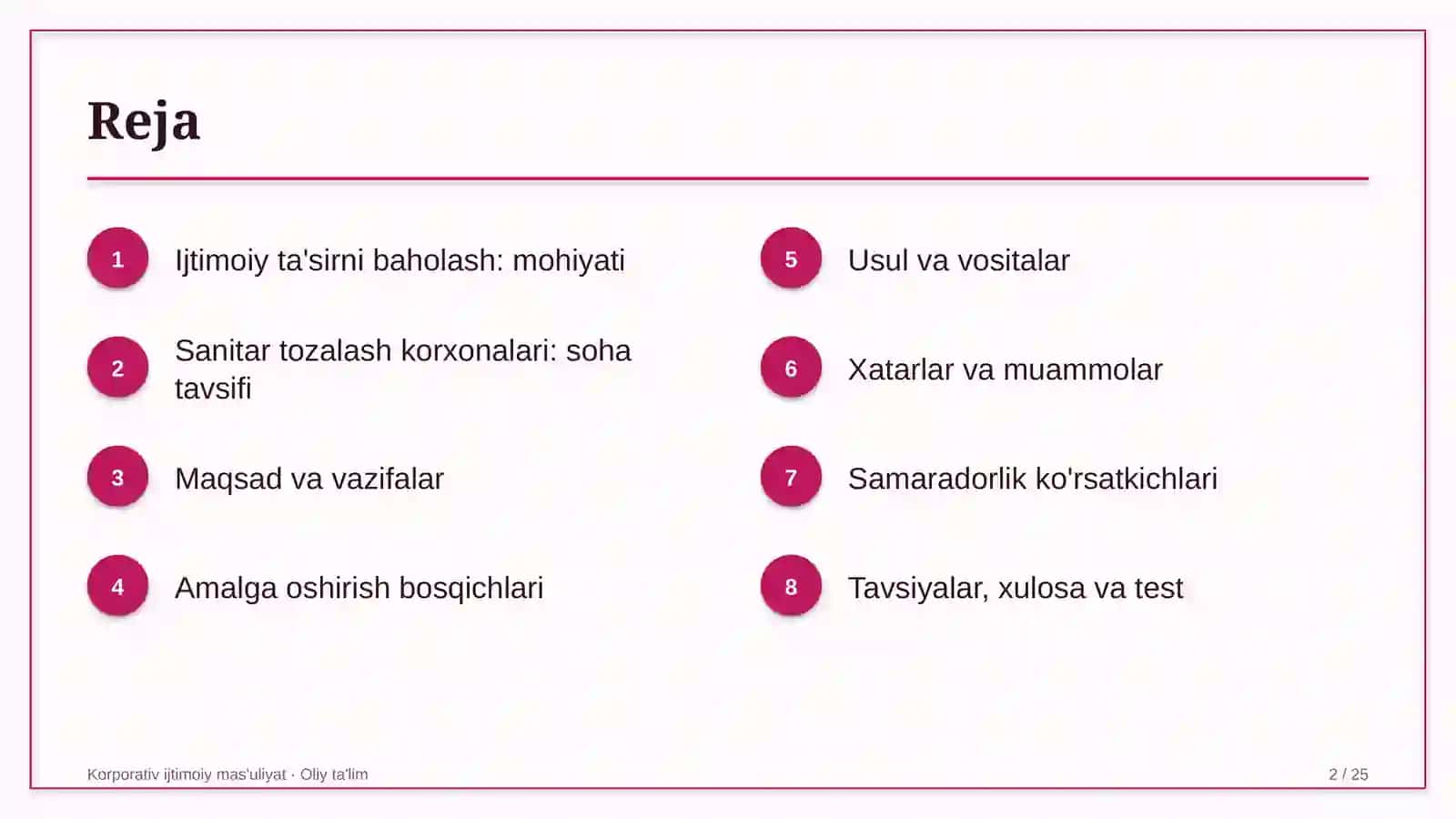 sanitar tozalash korxonalarida ijtimoiy ta'sirni baholash 9829 2