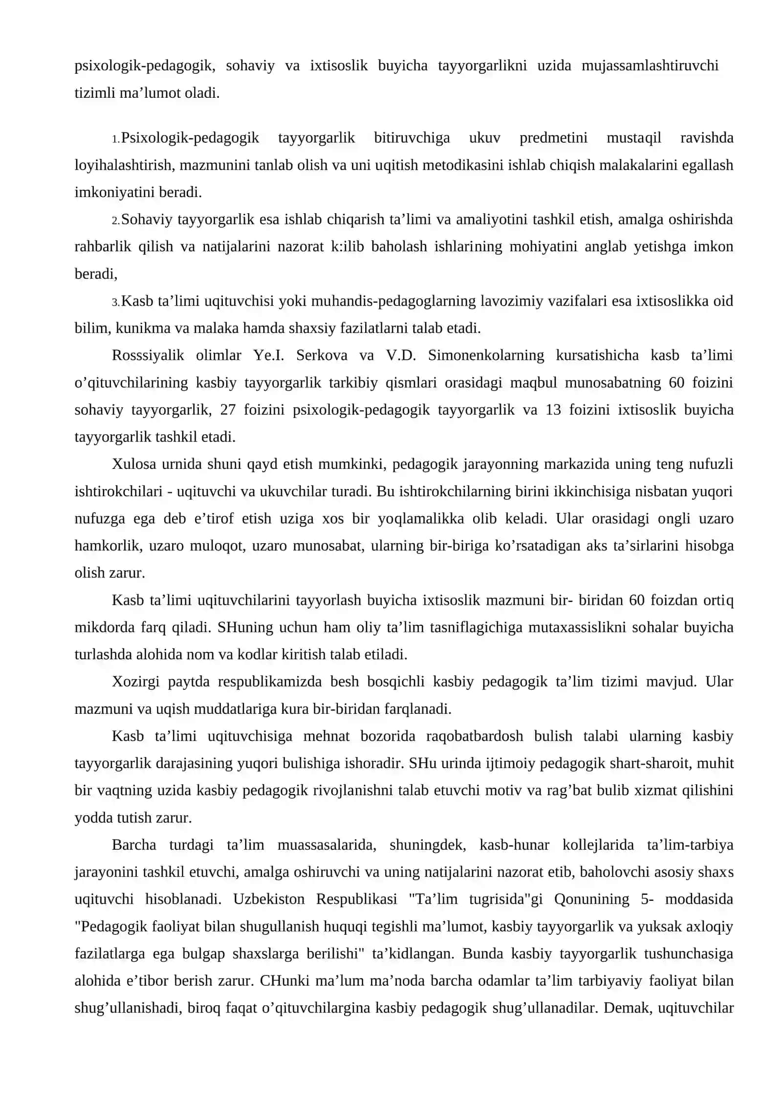 Kasbiy ta’limi jarayoning ishtirokchilari 2