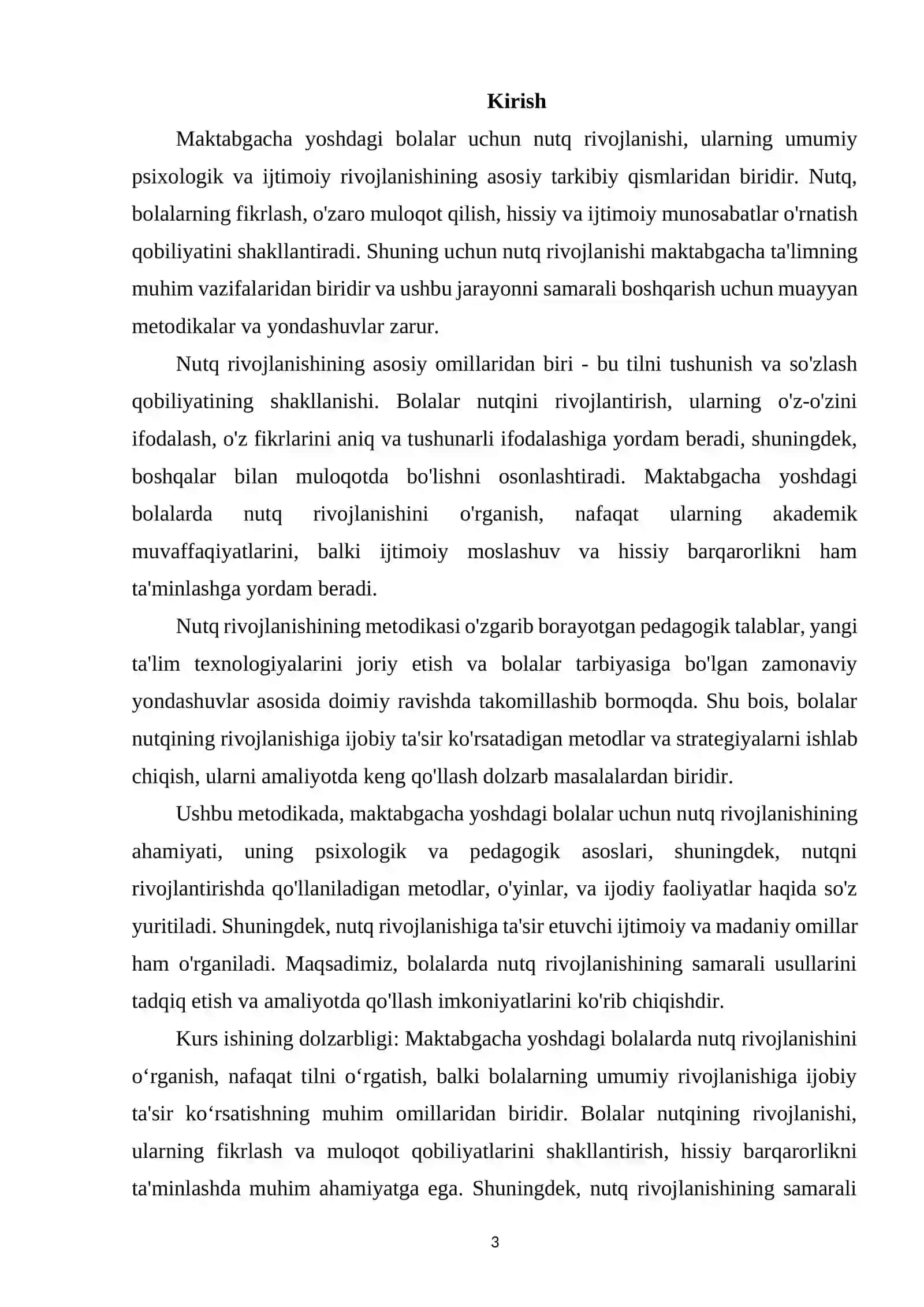 MAKTABGACHA YOSHDAGI BOLALARDA NUTQNI RIVOJLANTIRISH METODIKASI 2