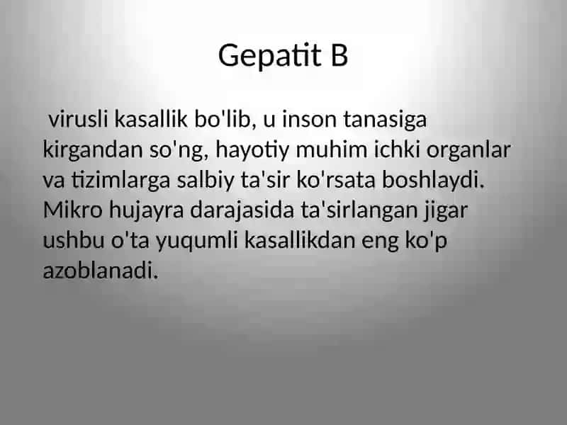 Gepatit B 2