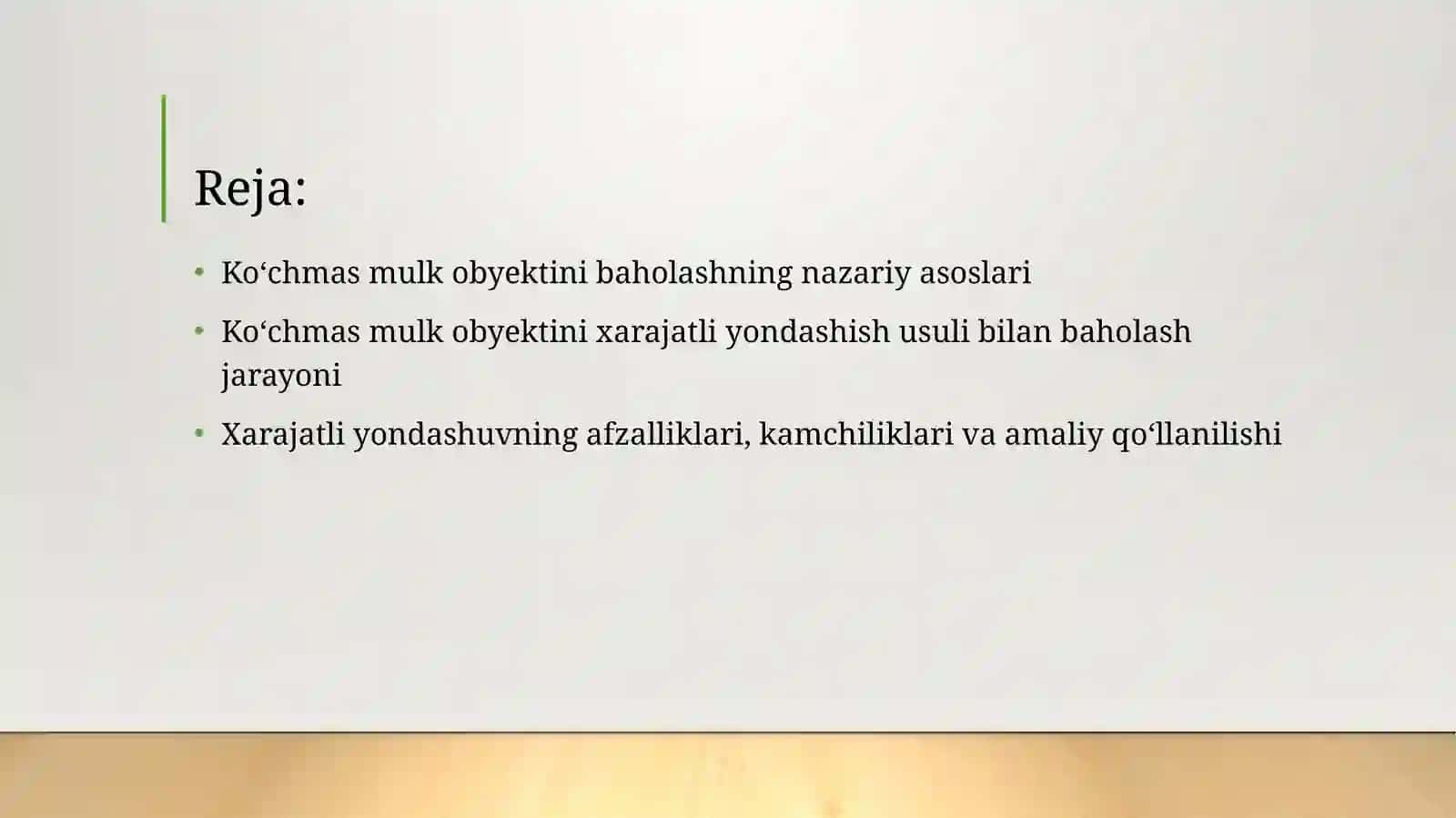 Ko‘chmasmulkobyektinixarajatliyondashishusulibilanbaxolash 2