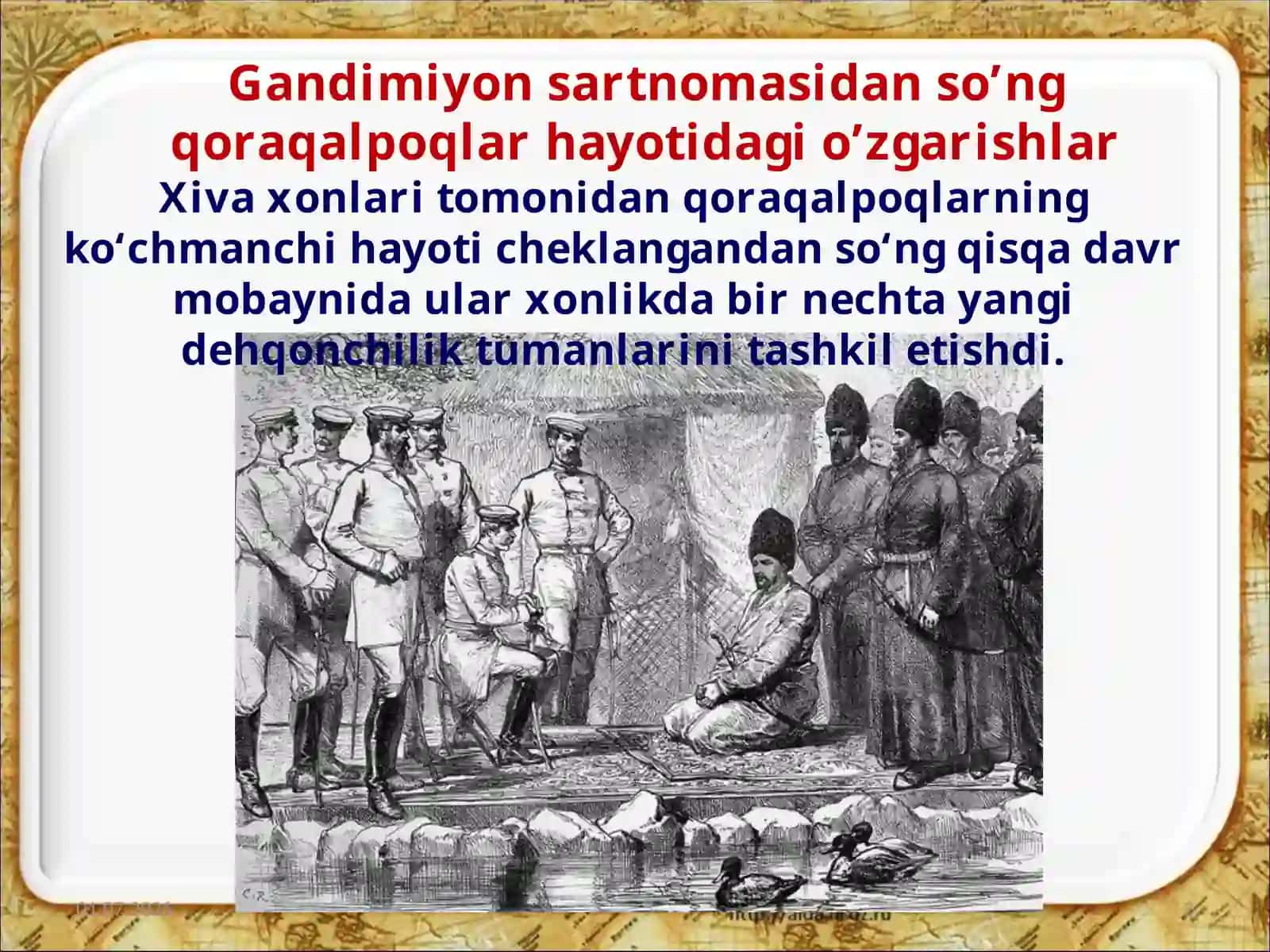 Qoraqalpoqlar Turkiston general-gubernatorligi tarkibida 2