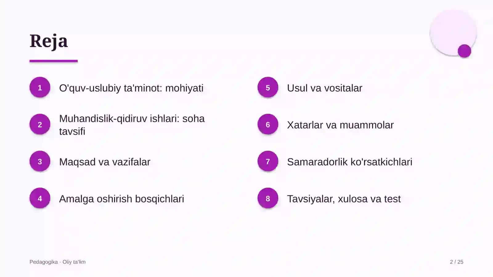 muhandislik qidiruv ishlarida o'quv uslubiy ta'minot 4523 2