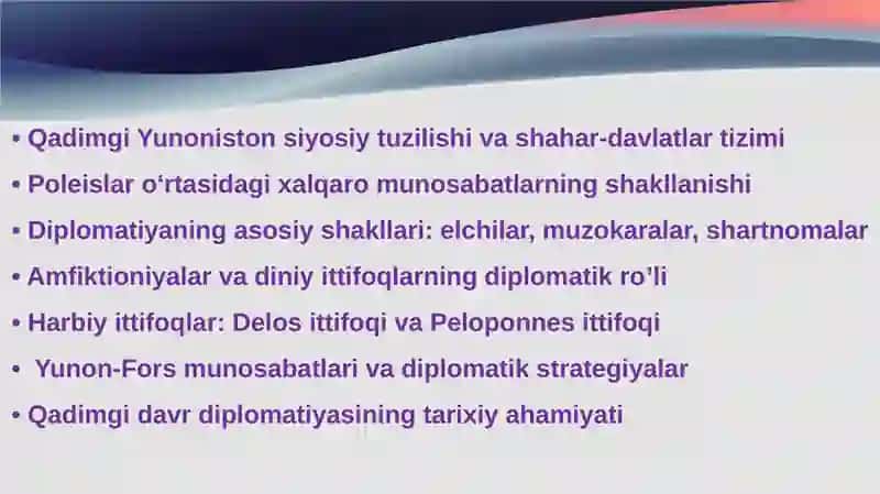 QADIMGI YUNONISTONDA XALQARO MUNOSABATLAR VA DIPLOMATIYA 2