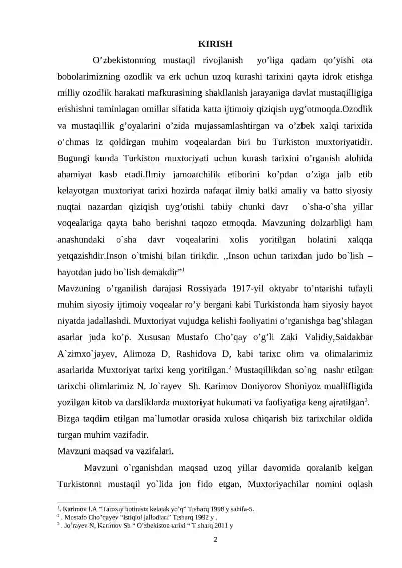Turkiston Muxtoriyati 2