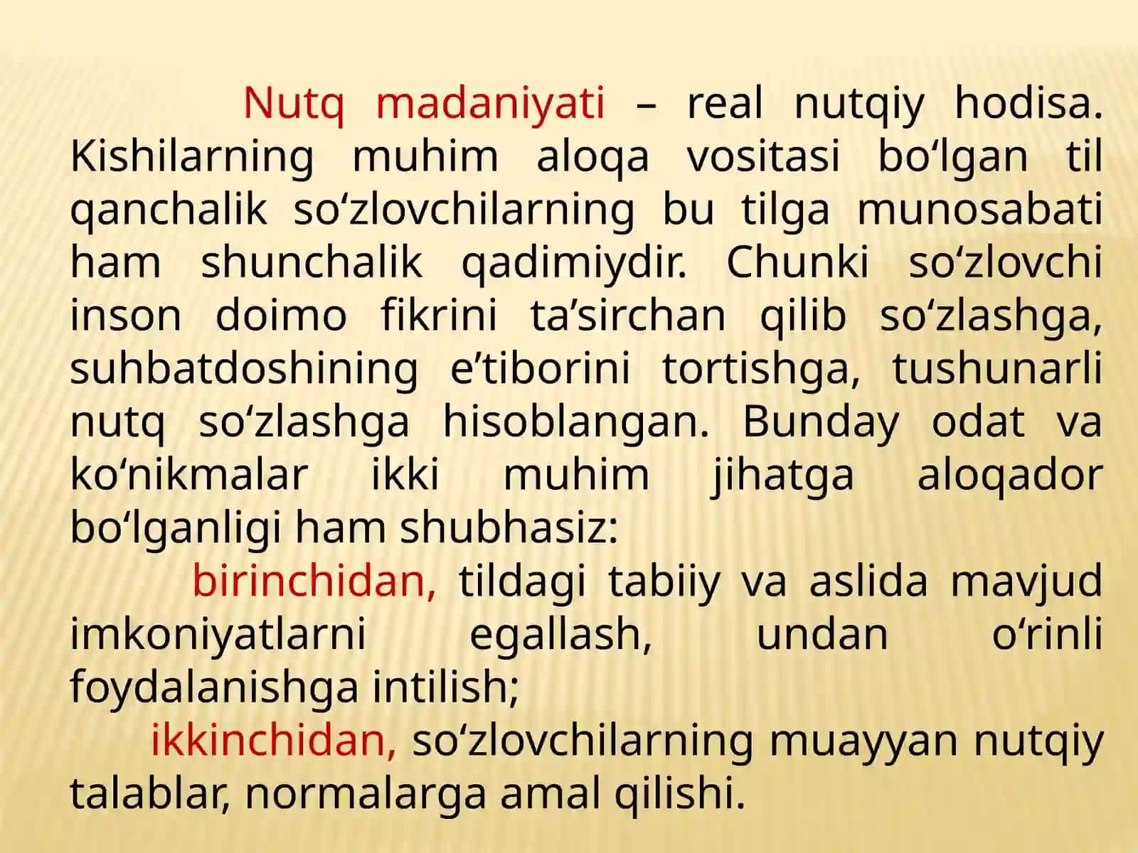 Amaliy o’zbek tili va nutq madaniyati 2