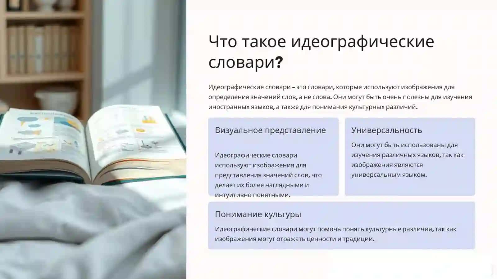 Введение в идеографические словари 2