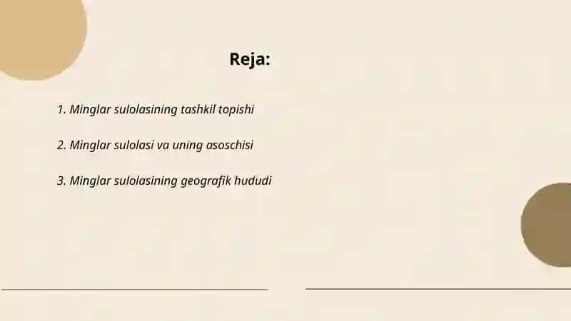 Minglar sulolasi 2