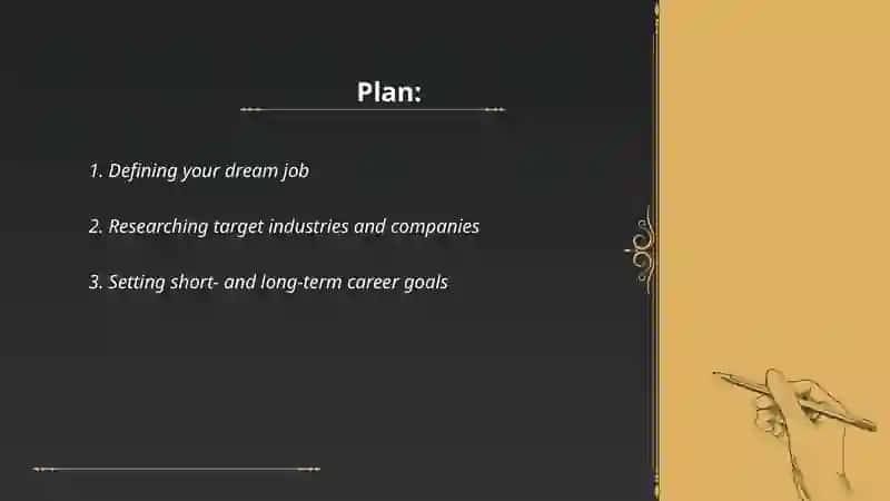 My Dream Job and CV Preparation 2