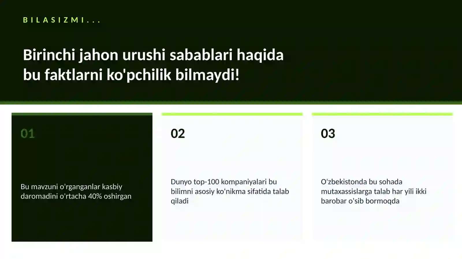 Birinchi jahon urushi sabablari 2