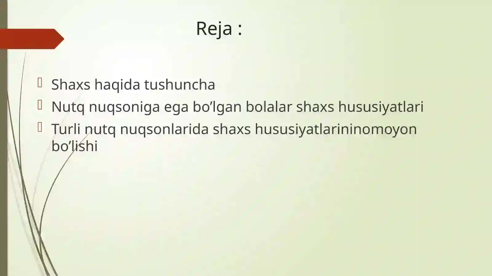 Nutq nuqsonlariga ega bo’lgan bolalarning shaxs xususiyatlari 2