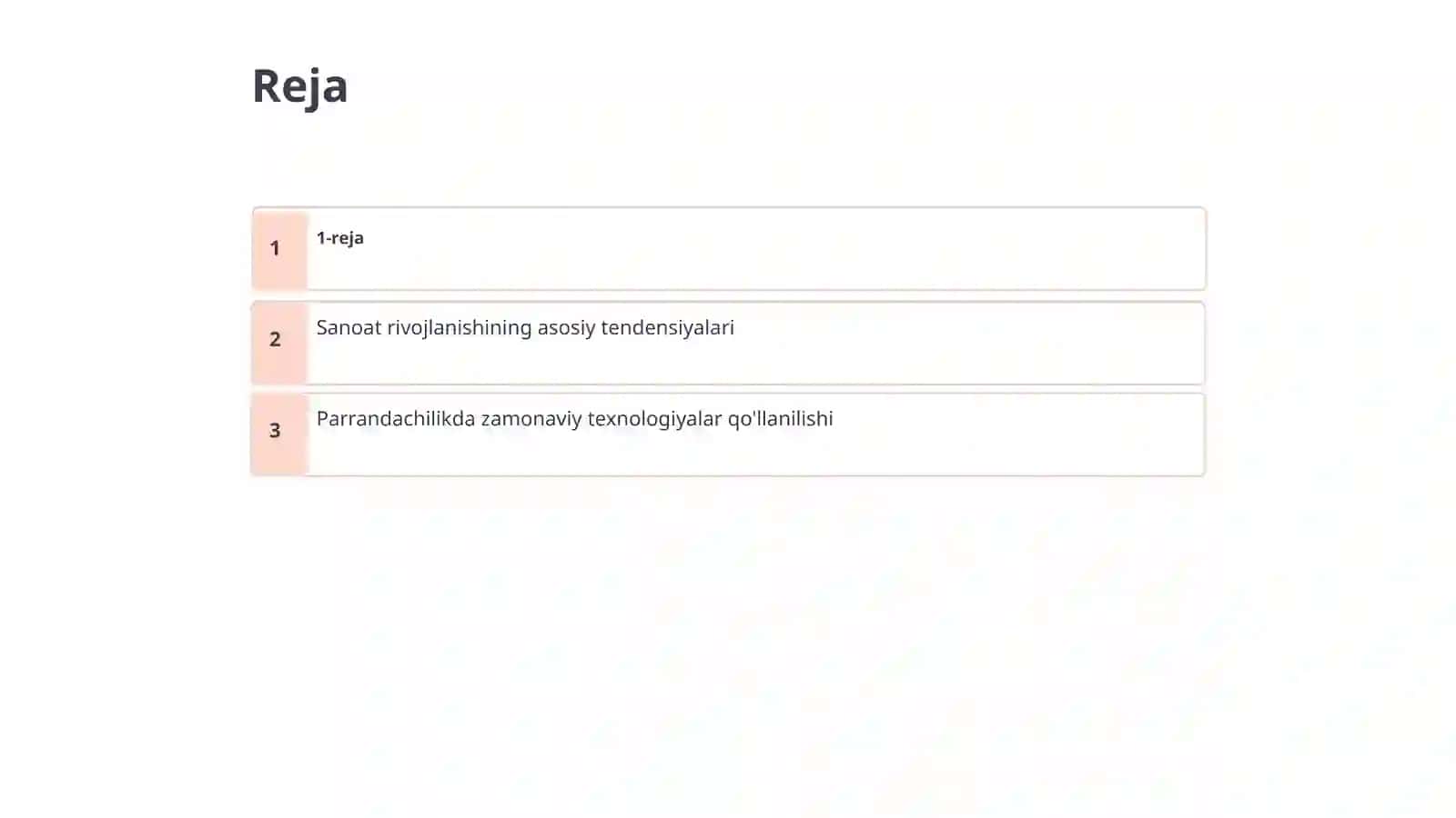 Parrandachilikni rivojlantirish bo'yicha biznes loyiha 2