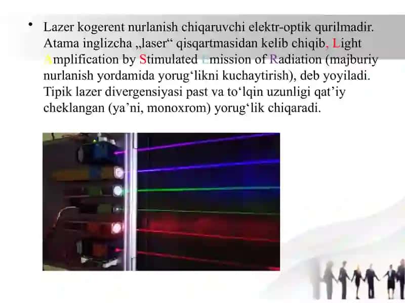 Lazer turlari 2