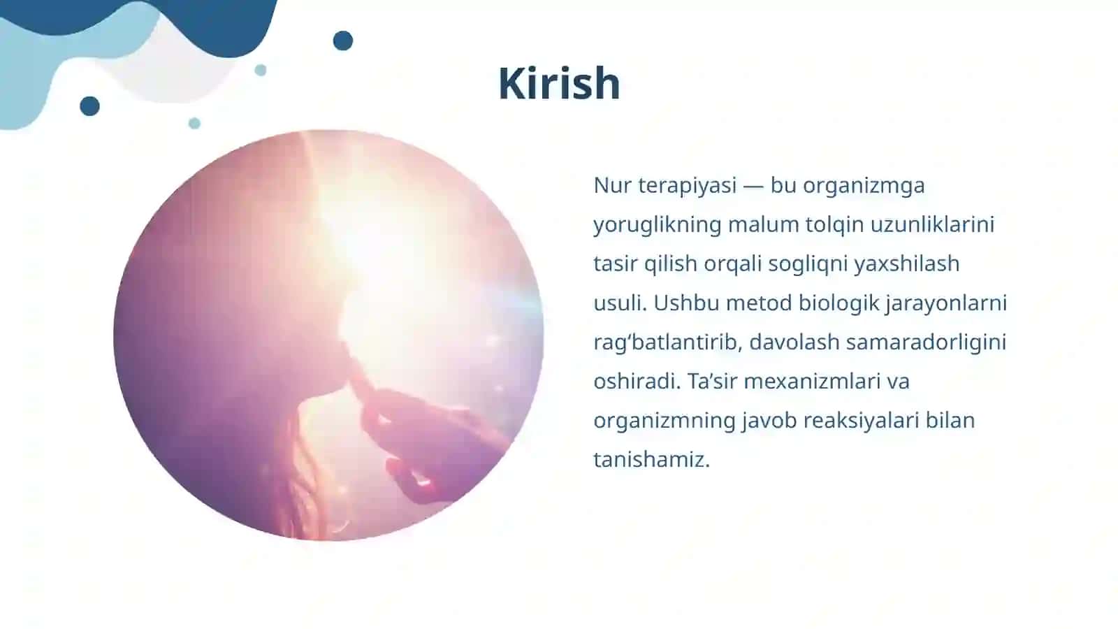 Nur terapiyasi 2