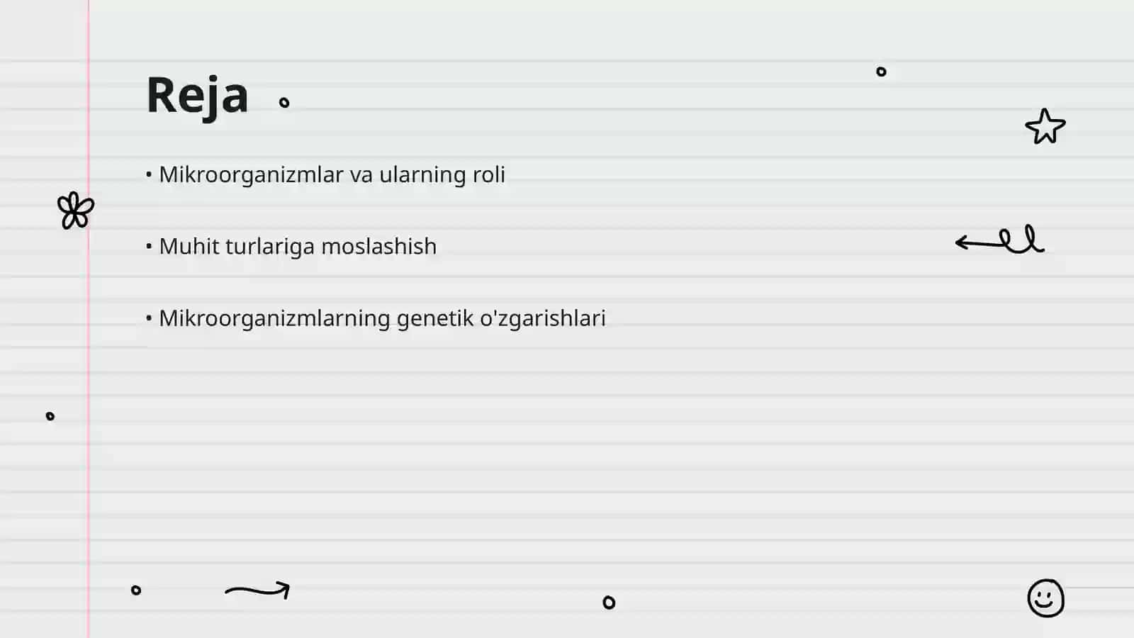 Mikroorganizmlarning muhitga moslashuvi 2