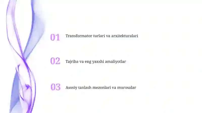 Transformator turlari 2