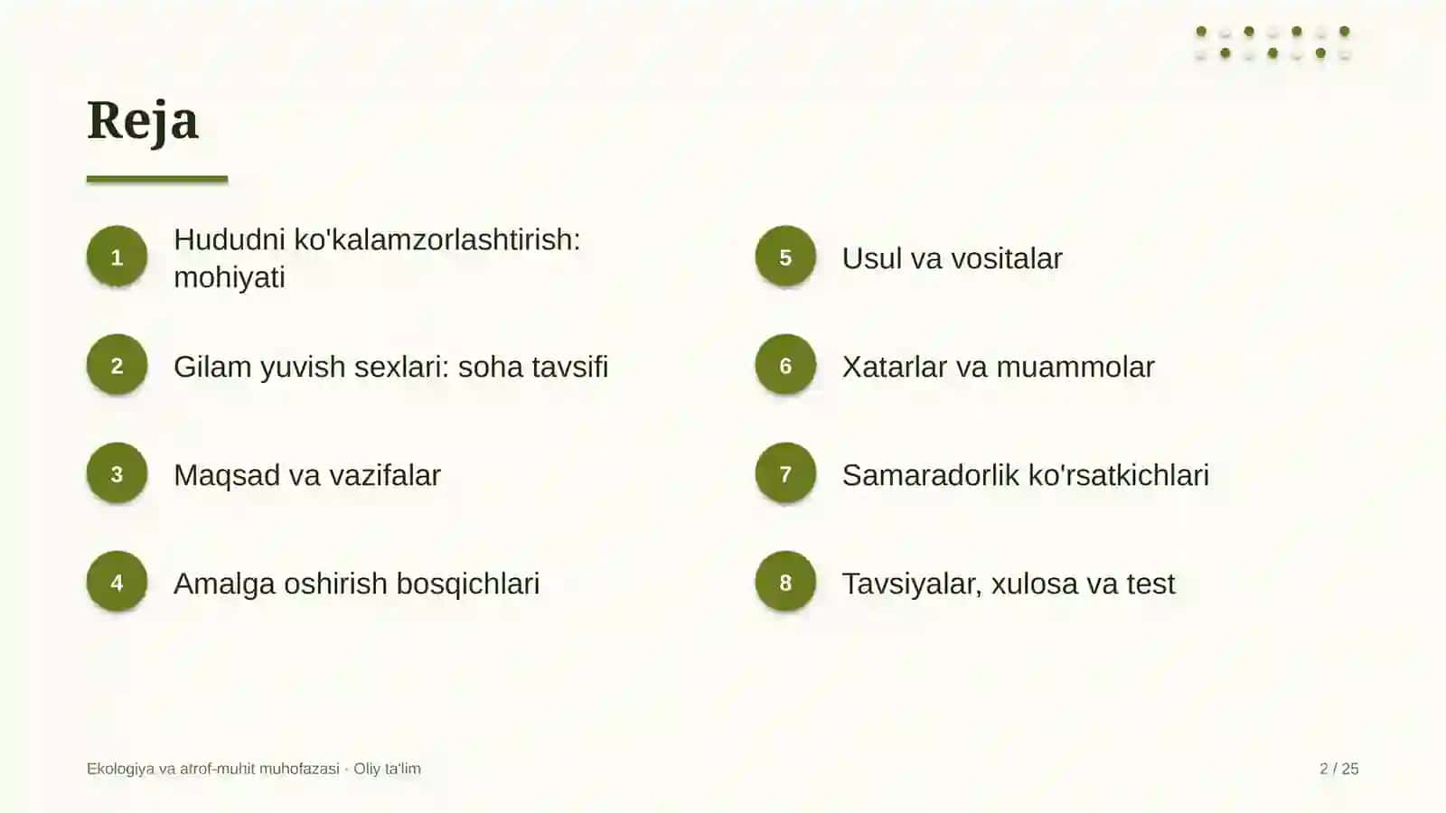 gilam yuvish sexlarida hududni ko'kalamzorlashtirish 9657 2