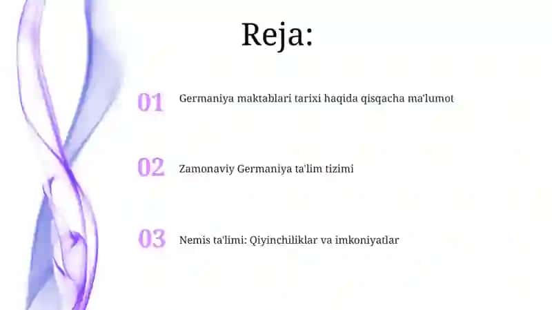 Germaniyada An'anaviy Ta'lim 2
