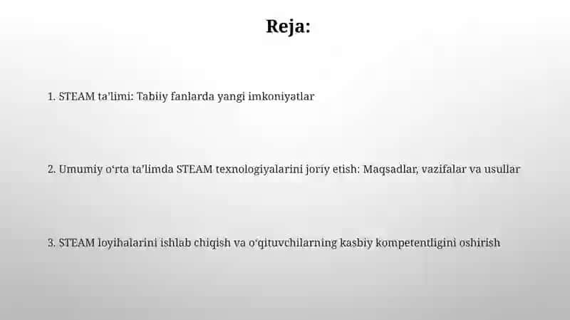 STEAM Ta'limi 2