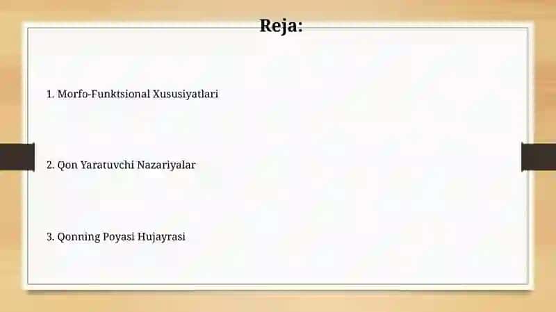 Gematopoez nazariyalari 2