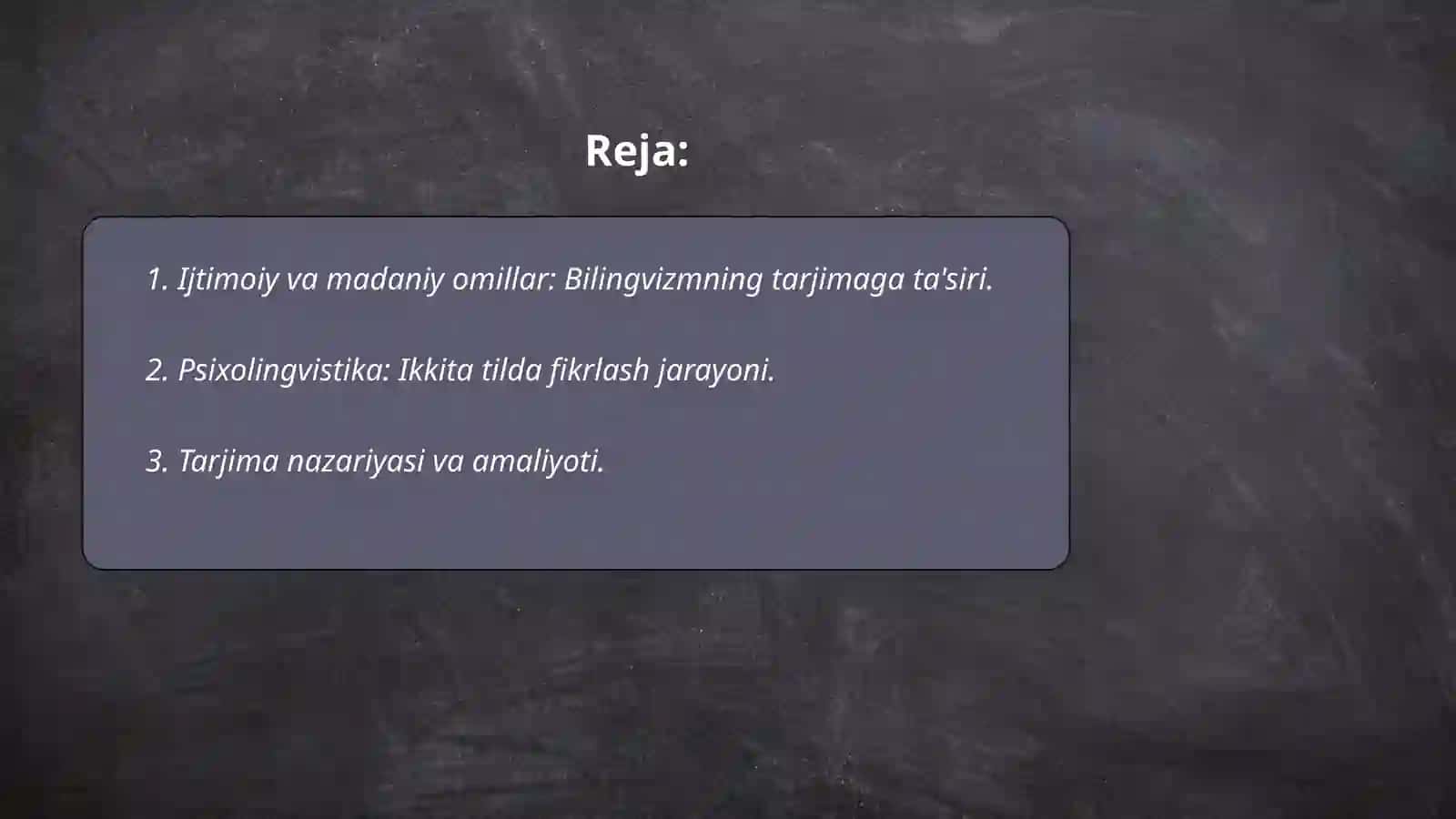 Bilingizm va tarjima 2