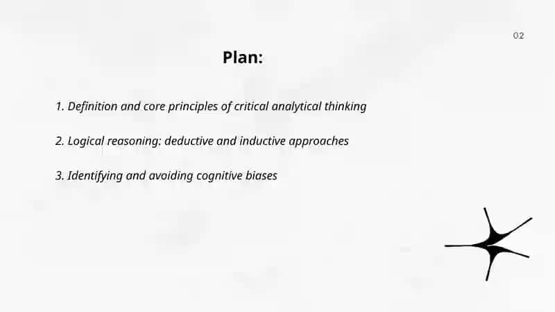 Critical analytical thinking 2