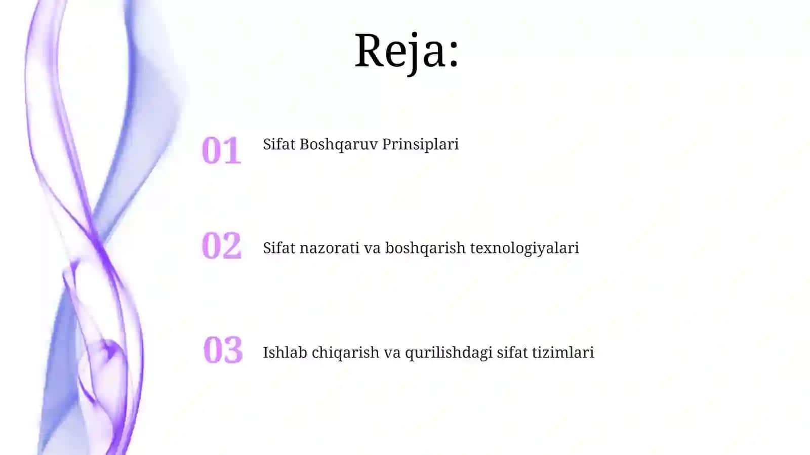 Ishlabchiqarish va Qurilish sohasida Sifat boshqaruvimenejmenti 2