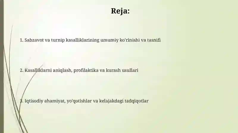 Sabzi va sholgom kasalliklari va ularga qarshi kurash choralari 2