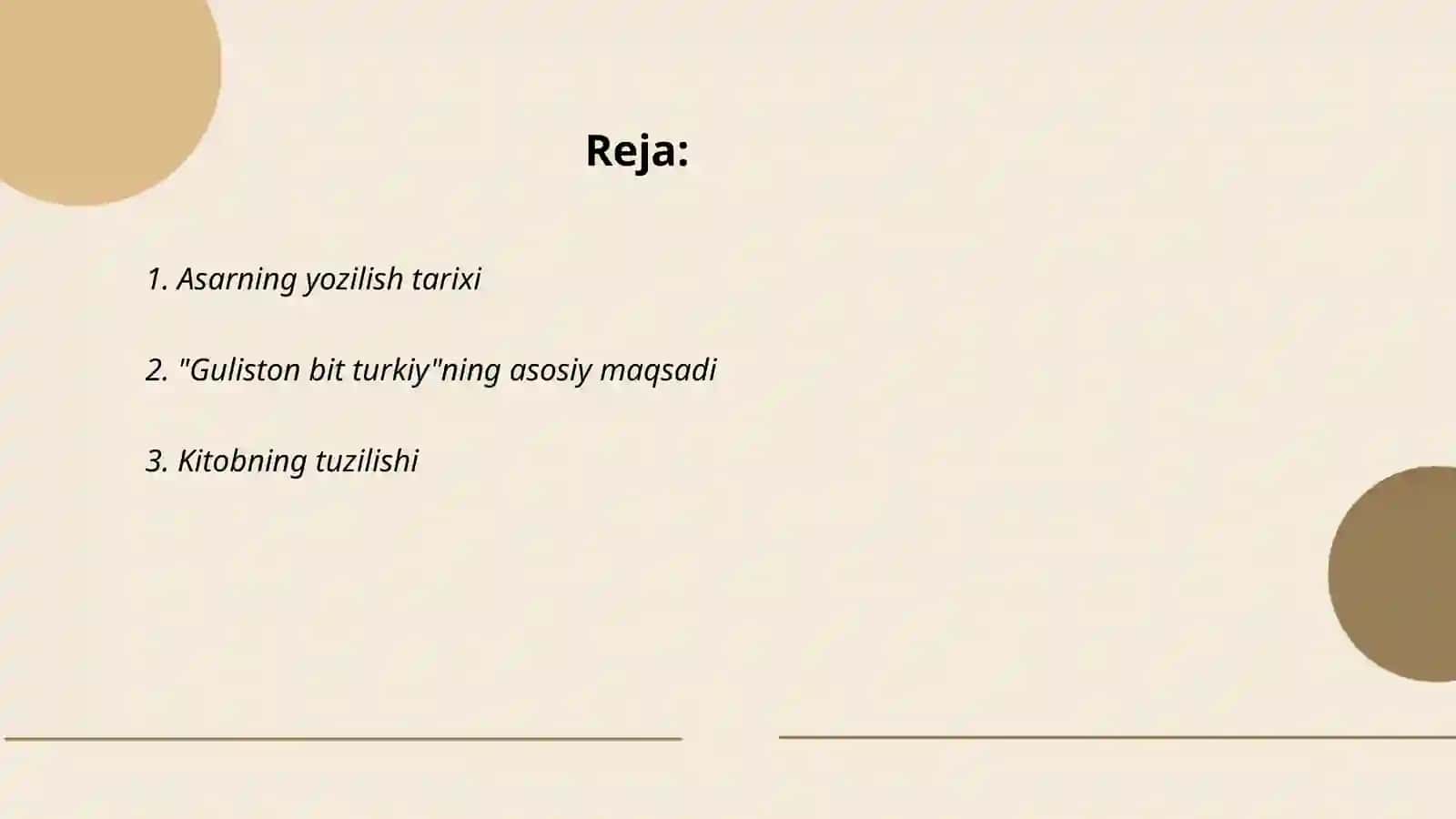 Sayfi Saroyining "Guliston bit turkiy"asari 2