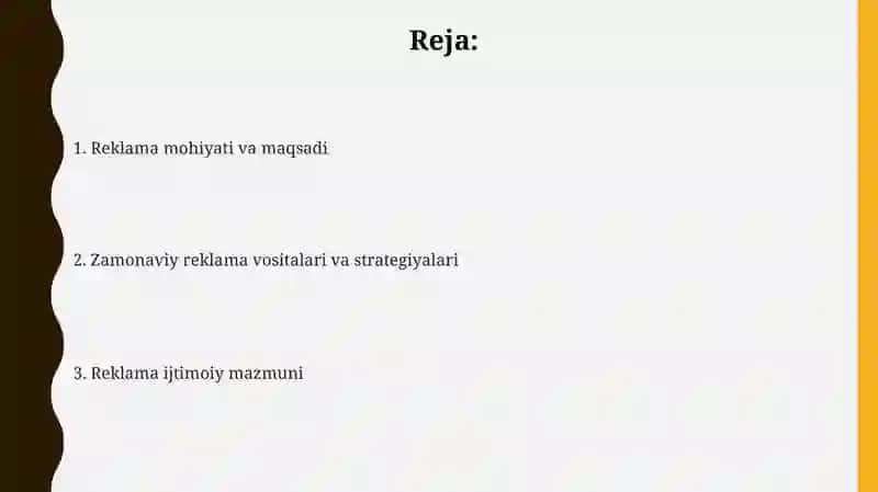 Reklamaning ijtimoiy mazmuni-mohiyati 2