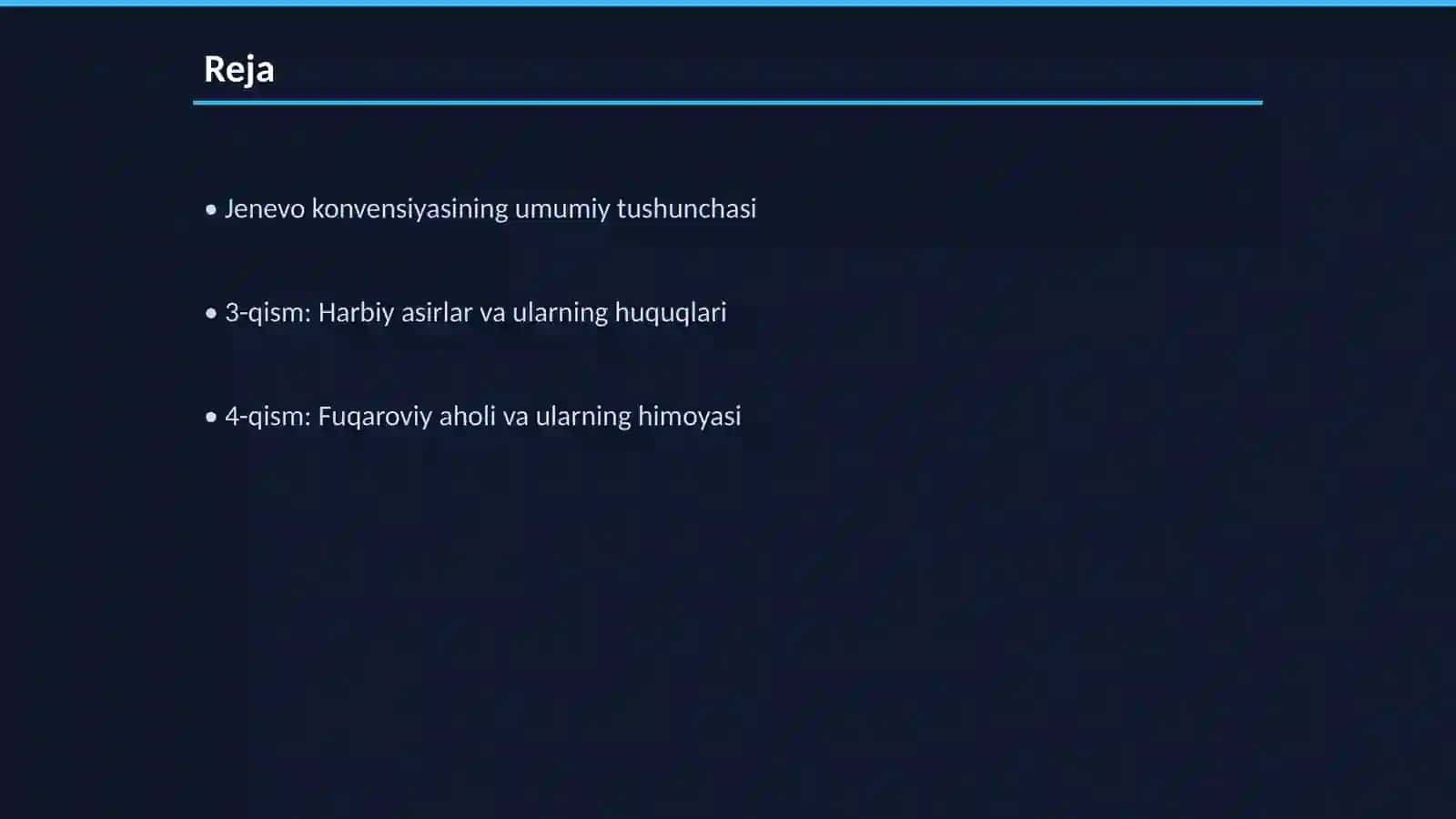 Jenevo konvensiyasi 3 va 4 qismlaridagi himoya qilinuvchi shaxslar 2