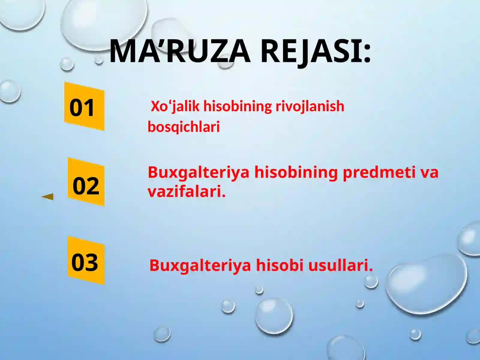 Buxgalteriya hisobi fanining predmeti va usullari 2