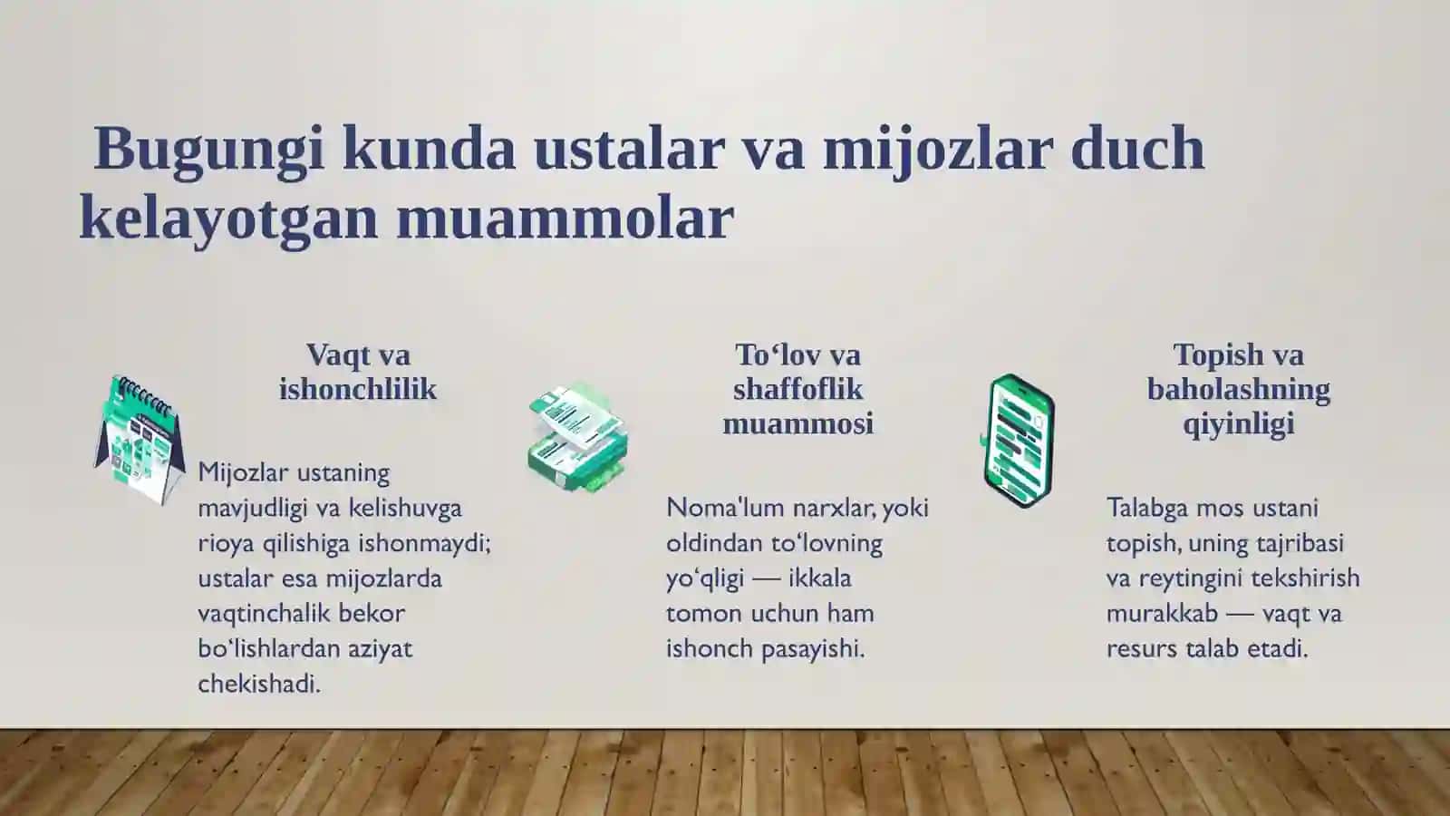Jamoamiz: Loyiha ortidagi kuchli va tajribali mutaxassislar 2